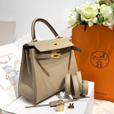 wholesale quality hermes kelly 25 togo retourn trench ghw